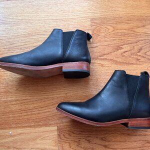 Nisolo Lana Ankle Boot – Black Leather, Size 7.5 (Worn Once)